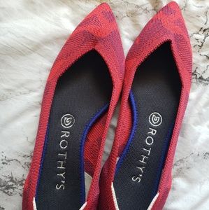 Rothy's Red Camo Points